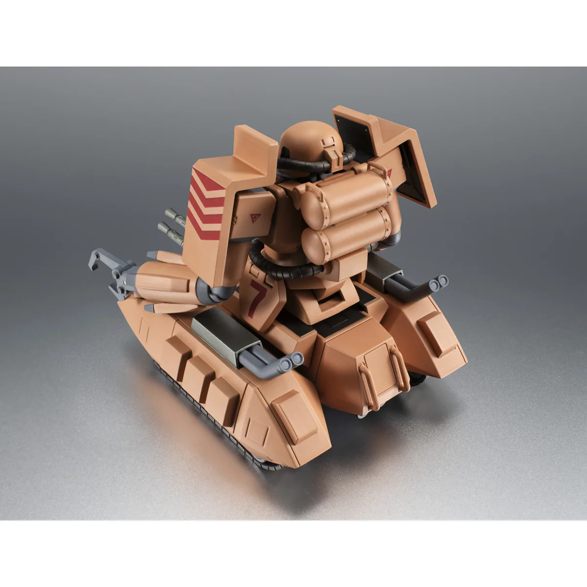 بانداي روبوت سبيريتس الجانب MS MS-06V ZAKU TANK SAND SHEEP A.N.I.M.E. الإصدار. ألعاب شخصيات الحركة القابلة للجمع ABS&PVC