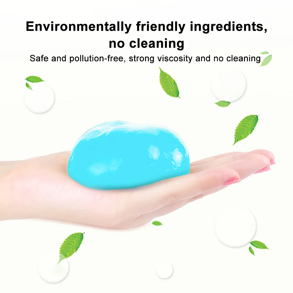 Gel de limpeza do carro multifuncional saída ventilação ar painel portátil ferramenta limpeza mágica nenhum traço lavagem lama removedor poeira sujeira limpa