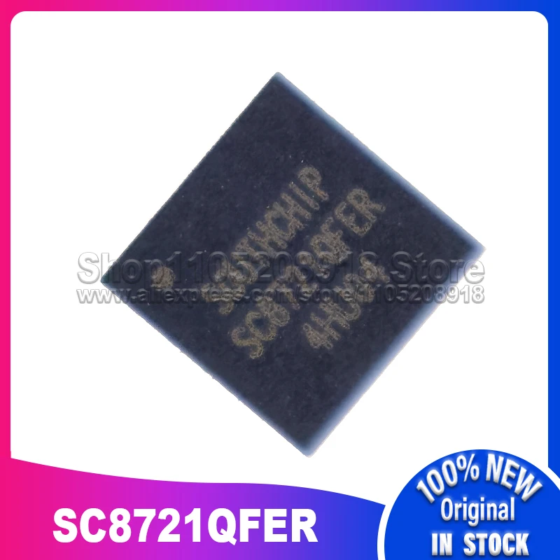 1 ~ 20 unids/lote SC8721 SC8721QFER QFN21 100% nuevo stock puntual