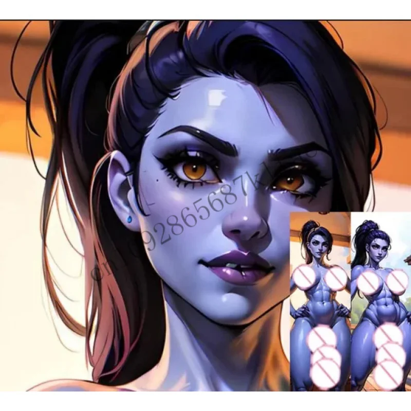 Dakimakura Widowmaker Futa аниме наволочка для тела двусторонний принт наволочка в натуральную величину подарки NM6