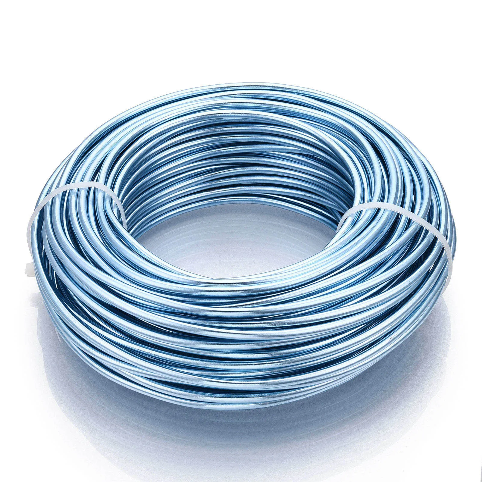 1000g/rol 0,8mm/1,0mm/1,5mm/2,0mm/2,5mm/3,0mm Kleurrijk Aluminium Zacht Metaal Ambachtelijke Draad voor DIY Sieraden maken