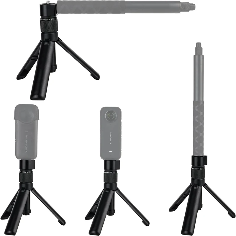 

Ручной штатив Bullet Time для камеры Insta360 X4 X3 X2, вращающийся штатив на 360 градусов, аксессуары для спортивной камеры с защитой от сотрясений