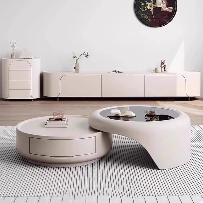 

Nordic Luxury Coffee Table With Storage Design Premium Cute Coffee Table Living Room Hidden Storage Table De Salon Furniture