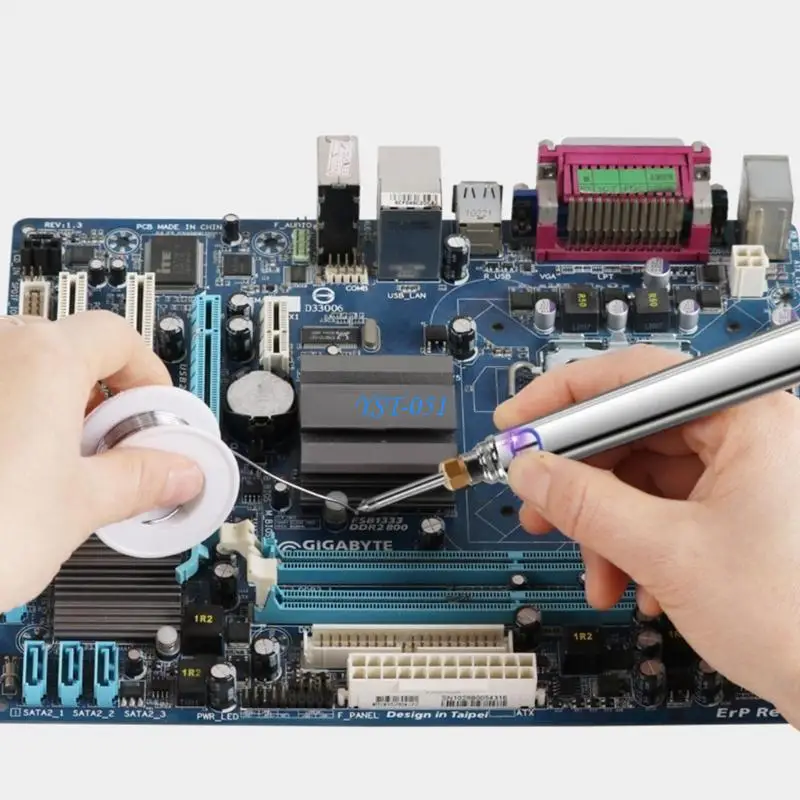 E15A Convenient Battery Powered Wireless Soldering Pen for Home Appliance Repairs