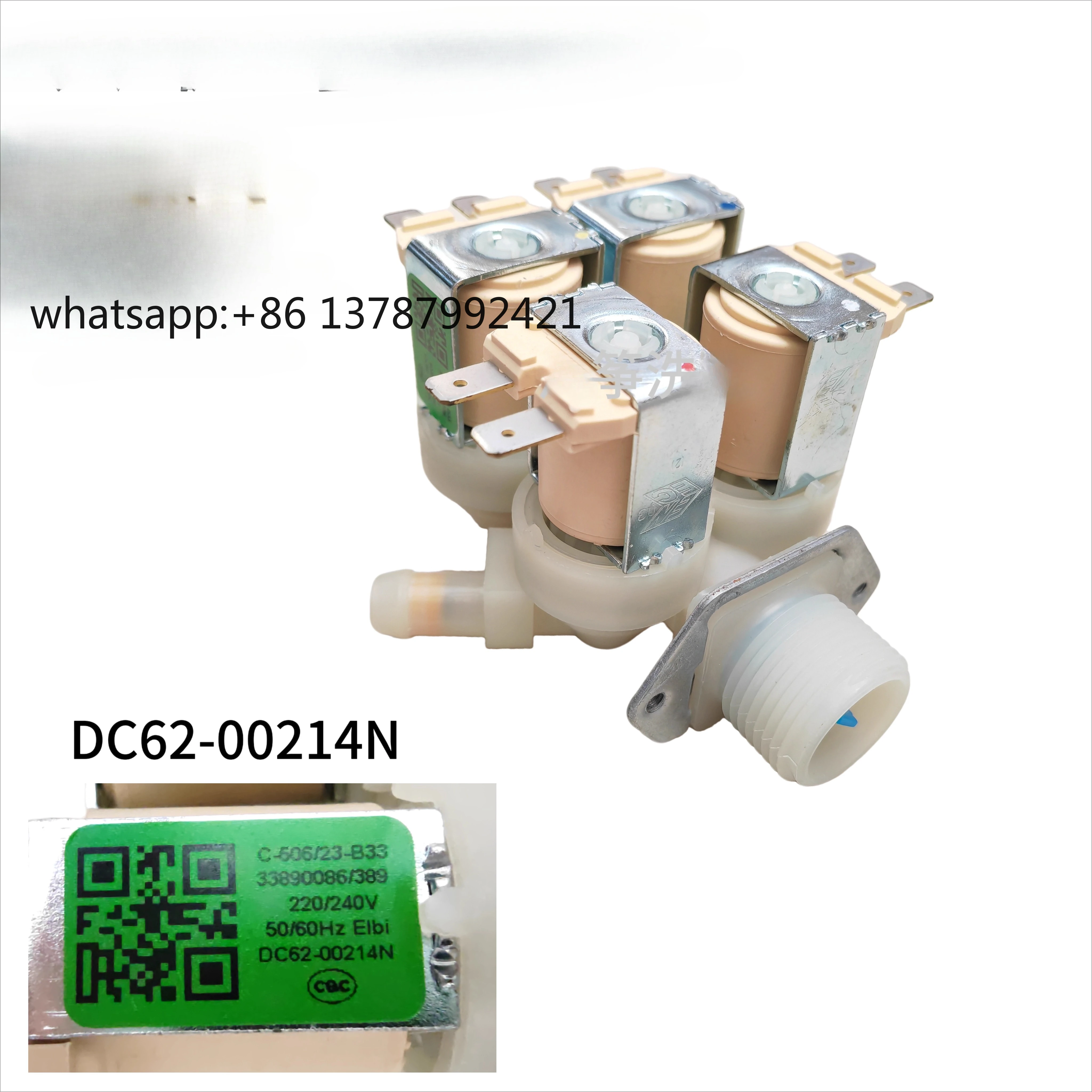 Suitable for washing machine inlet valve 214N WD90K6410OW WD80J6410AW WD90N64FOOX