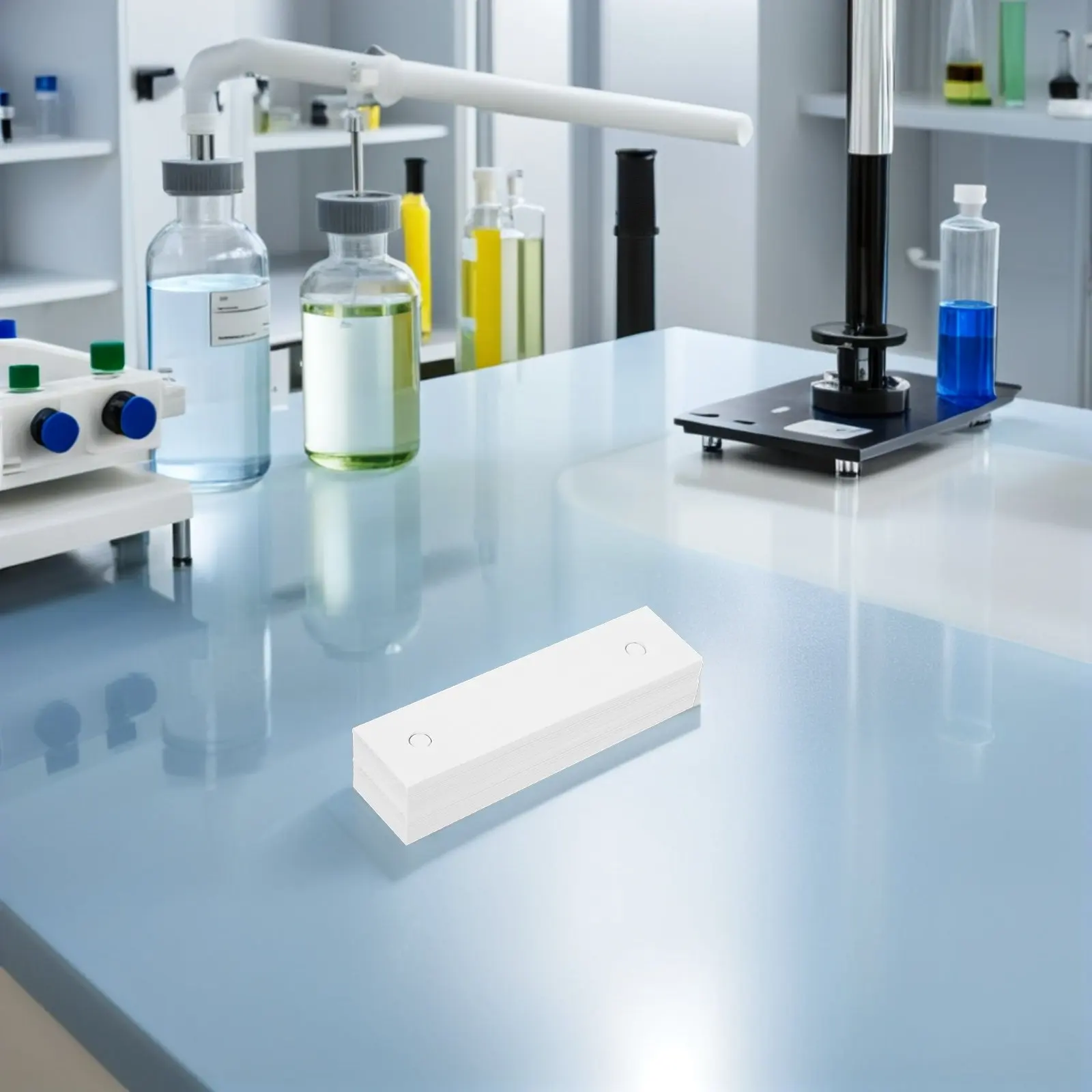 

350Pcs Optical Chinrest Paper Slit Lamp Paper Disposable Safety Optometry Supplies Chin Rest for Medical Teaching Tools