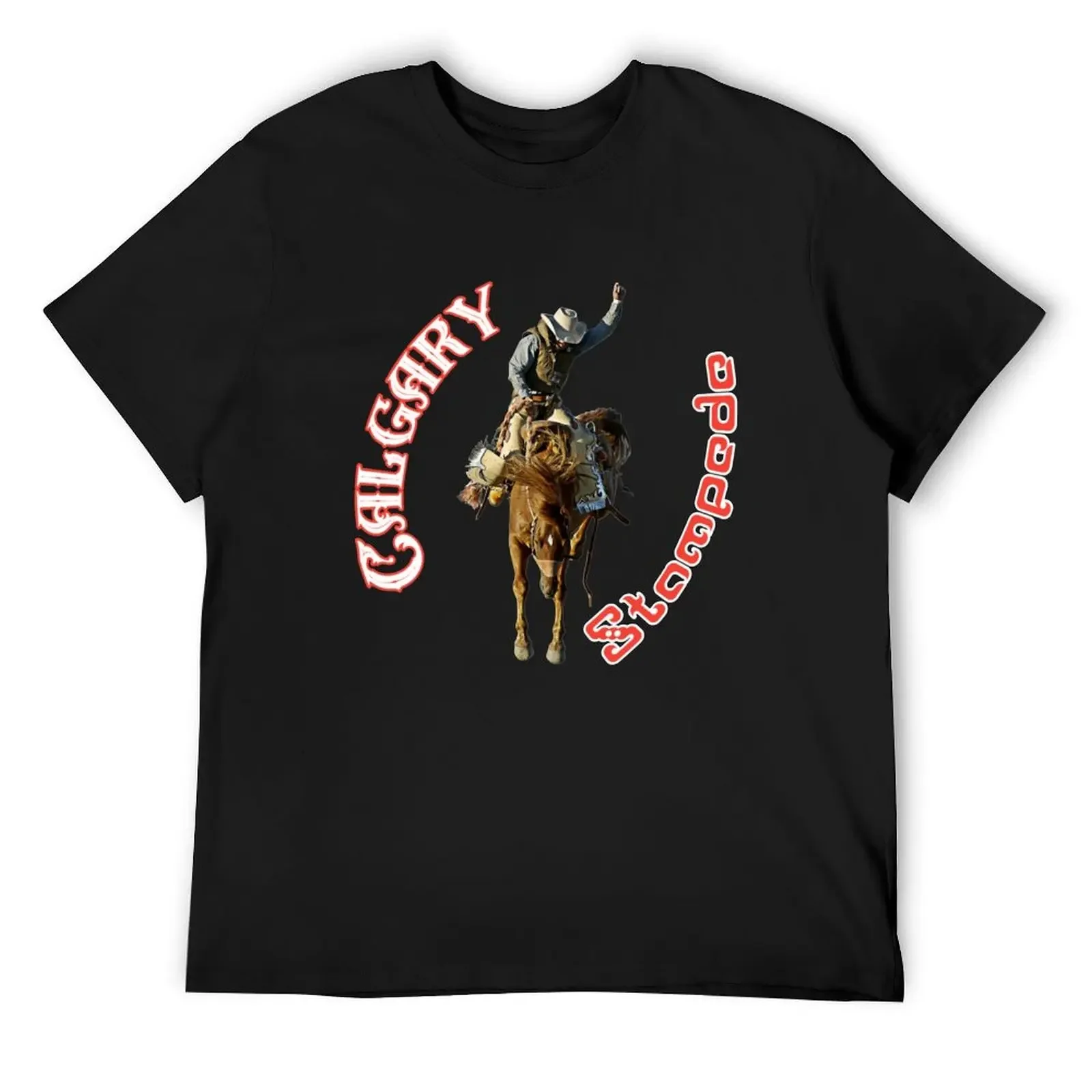 

Calgary Stampede. Stampede Parks. Traveling to Montreal Canada T-Shirt summer tops graphics plain black t shirts men