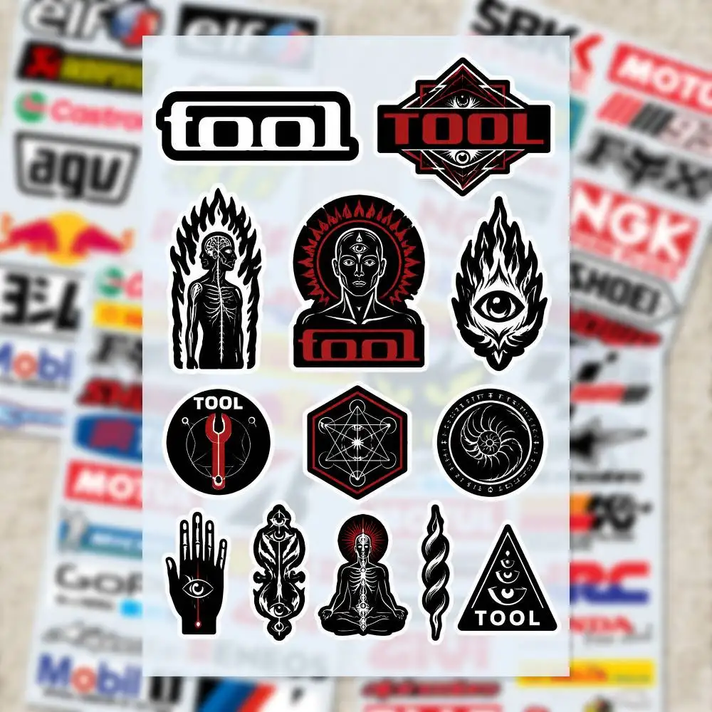 T-ool Japanese Motorcycle Sticker Suitable for Motorcycle Body Reflective Car Sticker Helmet Decal view 4