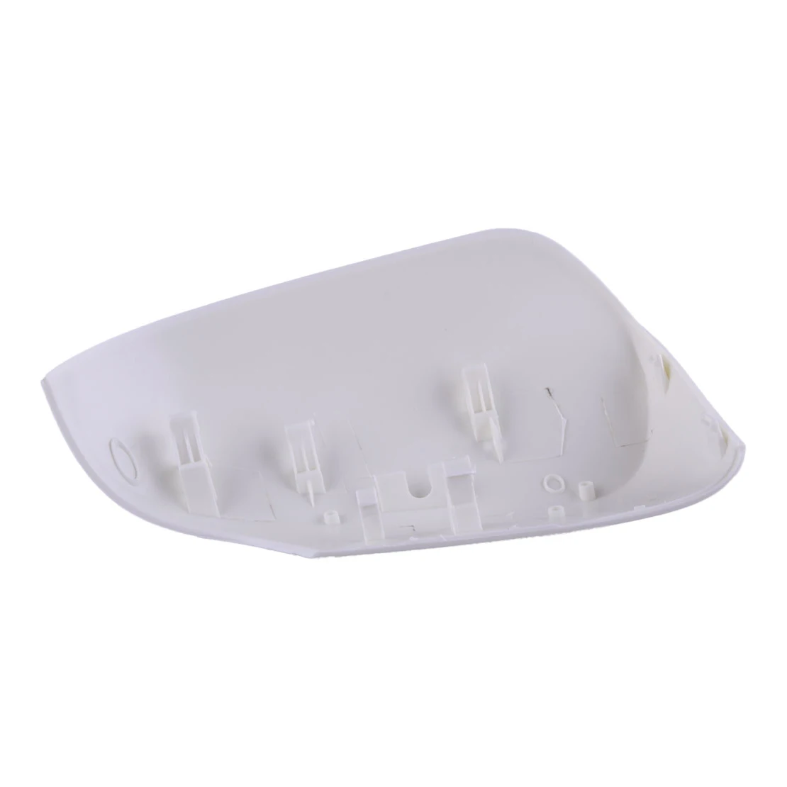 Car Left Side Wing Rearview Mirror Cover Cap Fit For Toyota Yaris 2012 2013 2014 2015 2016 2017 2018 2019 2020 White ABS