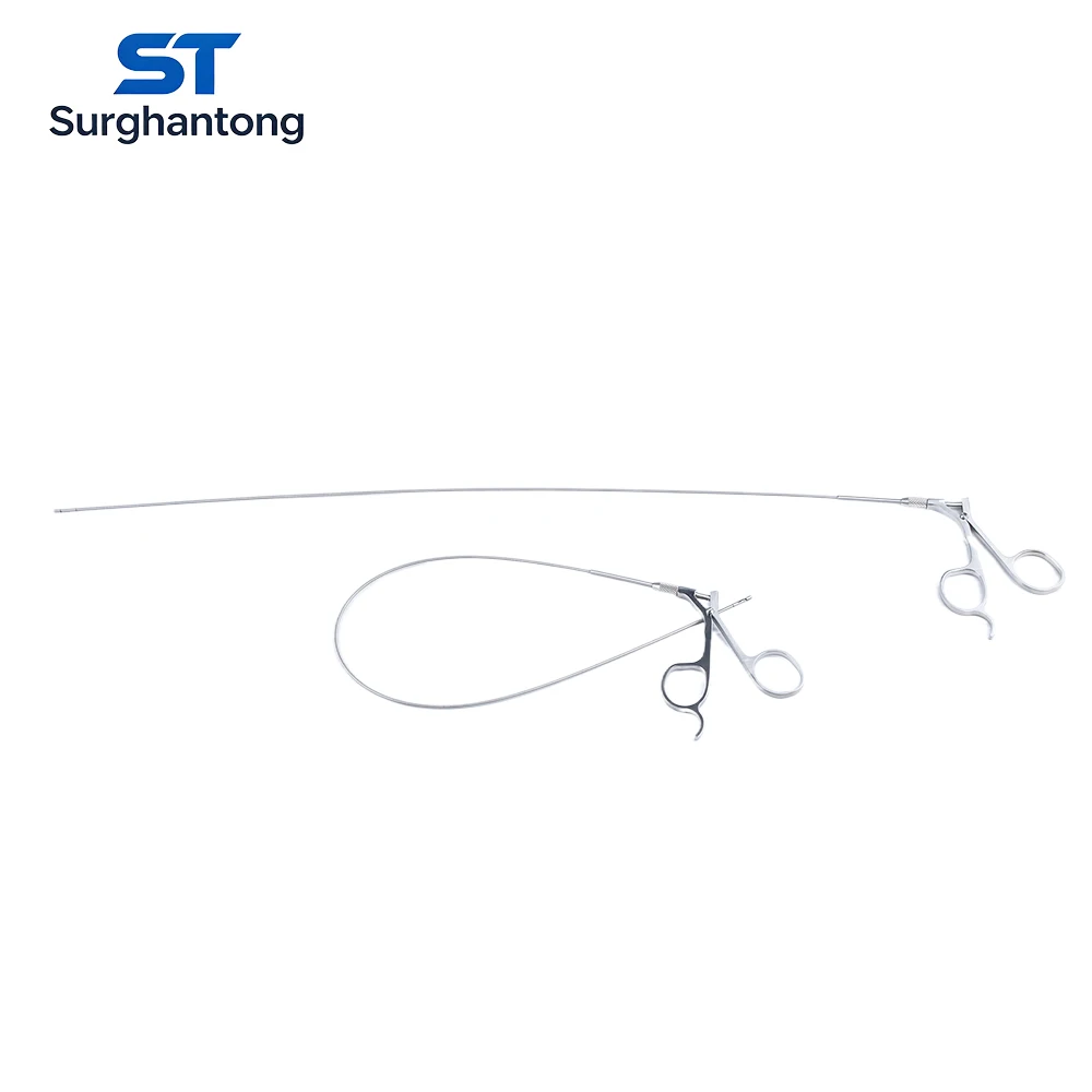 Medizinische chirurgische flexible Endoskop-Zangen und -Scheren (Φ1.3mm, Φ1.6mm, Φ2mm, 230mm, 415mm, 580mm) für Veterinär-Urologie, Zystoskopie und Ureteroskopie – Detail 3