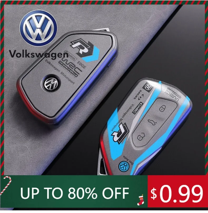 

Чехол-накладка из ТПУ для смарт-ключа автомобиля VW Volkswagen Jetta MK5 Golf, защитный чехол для ключа VW Volkswagen Golf 8 MK8 Le