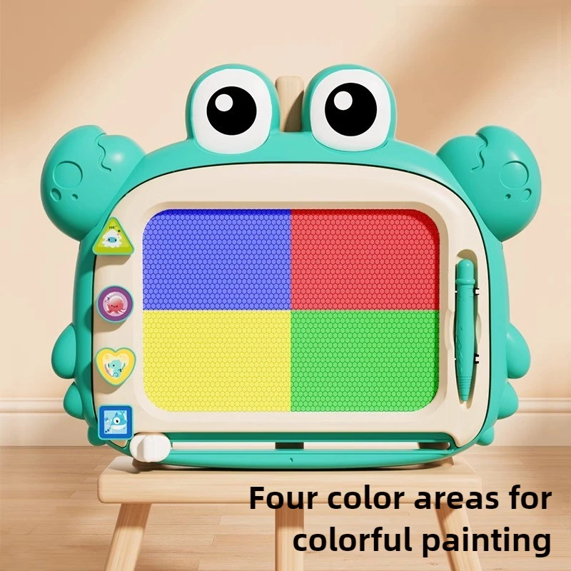 Children Drawing Board Baby Cartoon Magnetic Graffiti Writing Board Kids Montessori Early Education Educational Toy for Toddlers