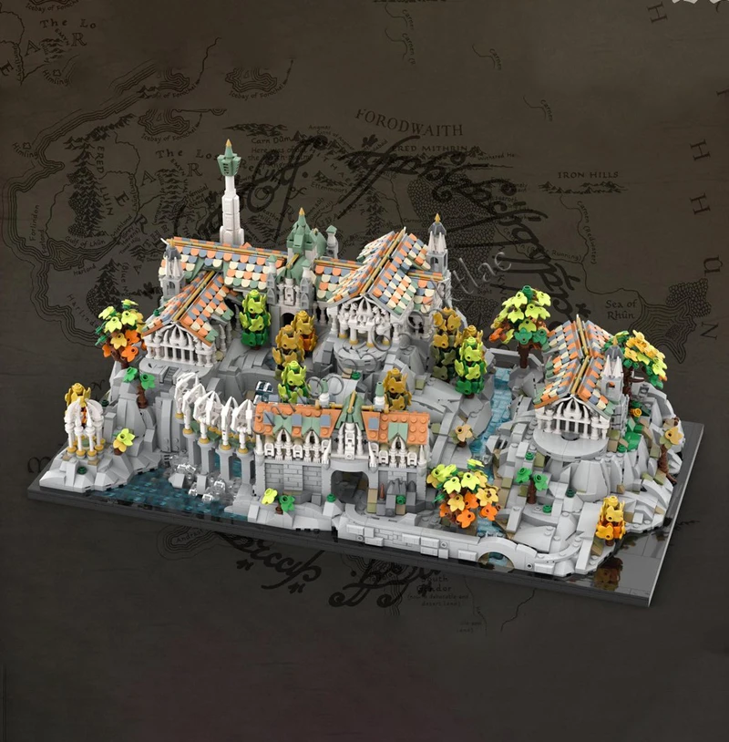 5788 Uds. Mini artesanía Medieval modelo Moc bloques de construcción Diy montar ladrillos arquitectura colección de exhibición juguetes creativos regalos