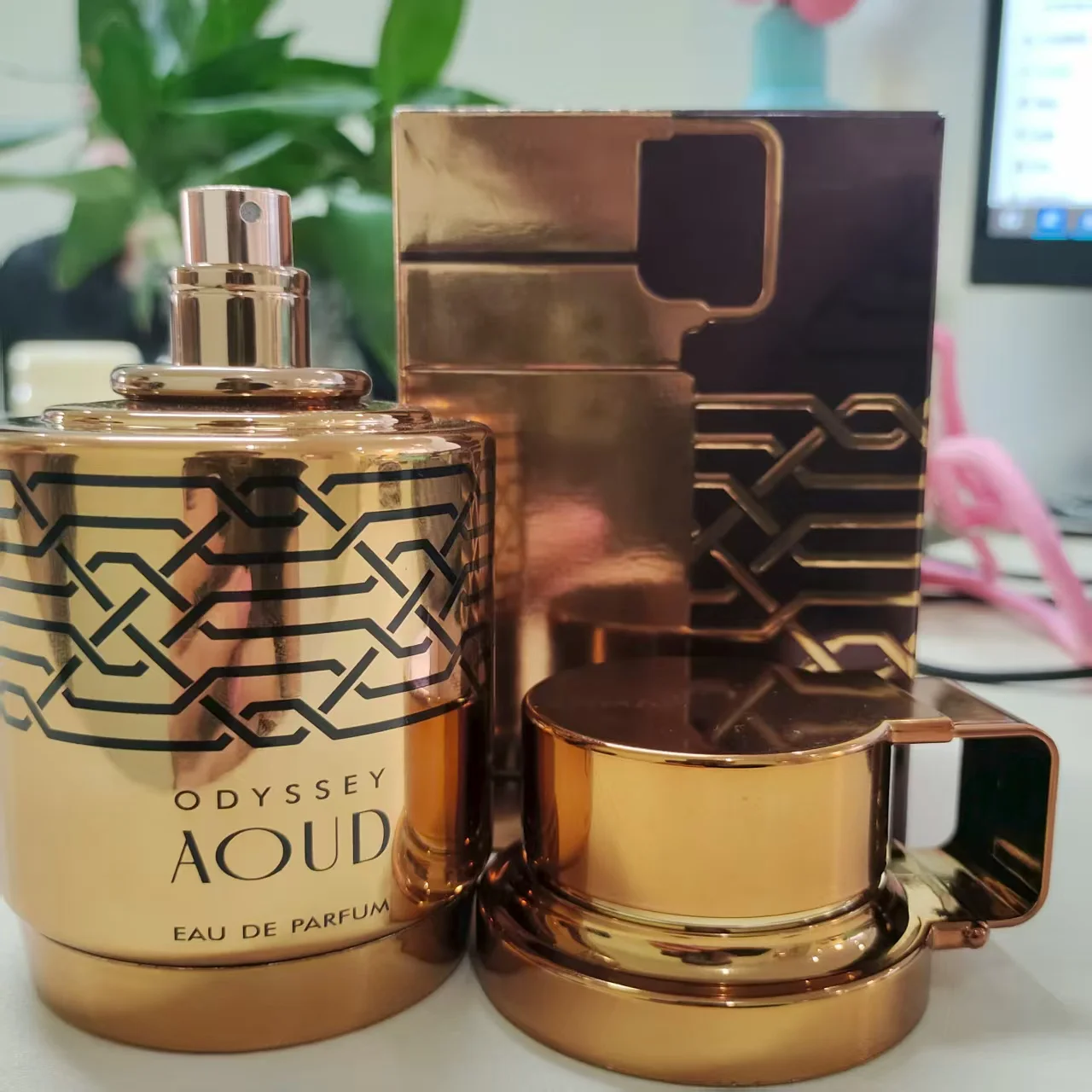 Armaf Odyssey Aoud Eau de Parfum Spray 100 مل عطور عربية أصلية عالية الجودة تدوم طويلاً عطر خشبي حار هدية كولونيا للرجال #4