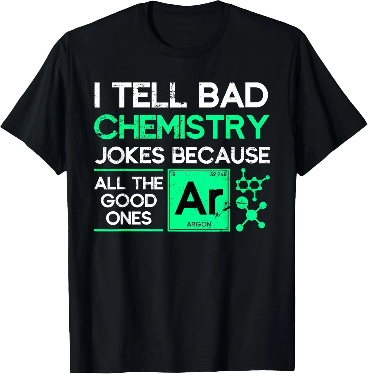 Funny Chemist Gifts I'm in My Element Chemistry Science Nerd T-Shirt Streetwear Clothing Harajuku Vintage Clothes Ropa Hombre