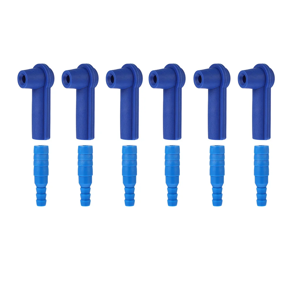 

6 Pcs Truck Accessories Brake Fluid Change Tool Exchange Connector Dedicated Machine Parts 700X150X100CM Oil Bleeder Blue