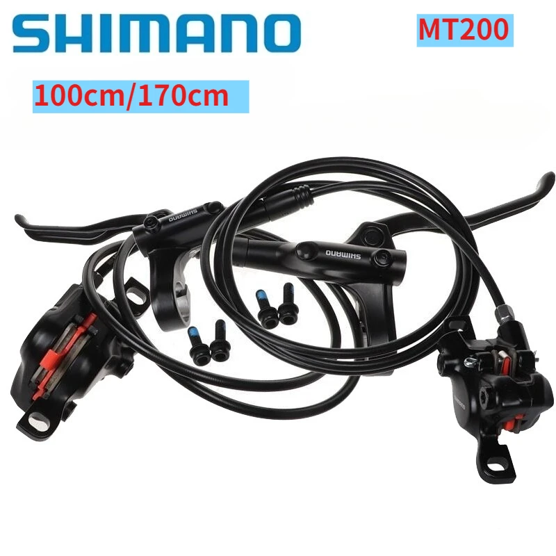 AliExpress Original Shimano BL-MT200 MT201 M315 MTB Mountain Bike Hydraulic Disc Brake MT200 Brakes 2 Piston 3 Finger Steel Lever BL-MT200