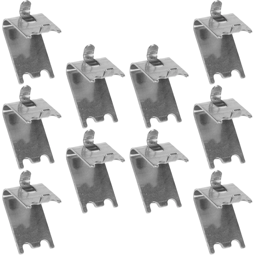 

10 Pcs Shelf Buckle Freezer Storage Shelves Heavy Duty Fridge Stainless Steel Refrigerator Deicing Cooler Supports