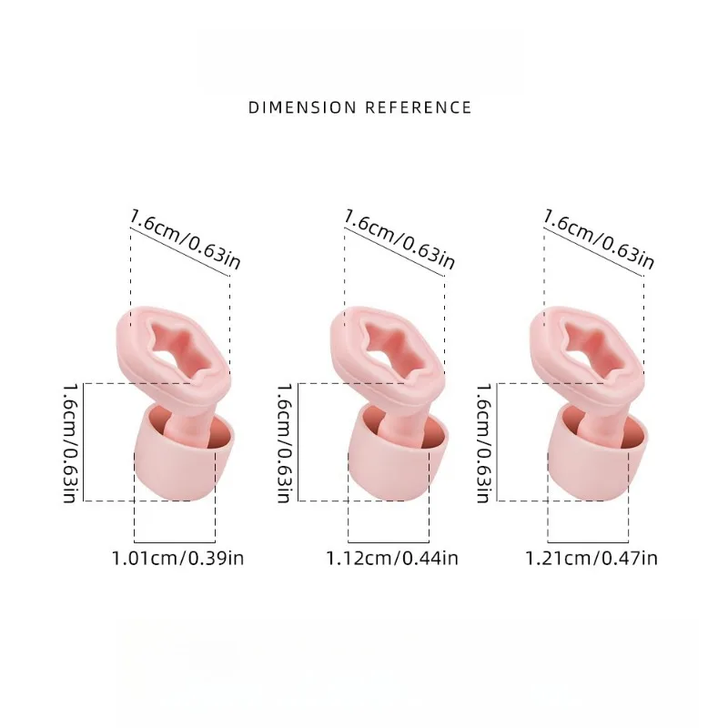 

Premium Sleep Earplugs: 3 Sizes of Soft Silicone Ear Plugs for Light Sleepers Snorers Travelers and Shift Workers