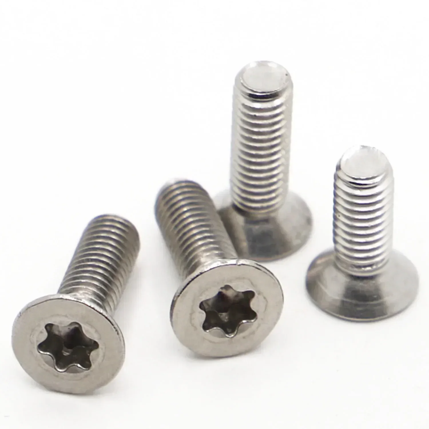

5-50pcs M1.4 M1.6 M2 M2.5 M3 M4 M5 M6 M8 304 A2-70 Stainless Steel Six-Lobe Torx Flat Countersunk Head Screw Bolt GB2673