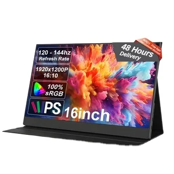 

Brand New 16inch Computer Portable Laptop With Stand Leather Case 144hz Support Handheld Game Players
