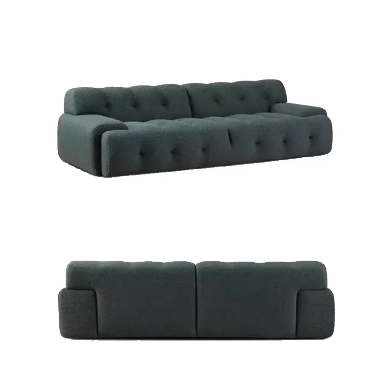 

Italian living room minimalist style modern minimalist designer fabric freehand space Nordic small apartment Rochburg sofa