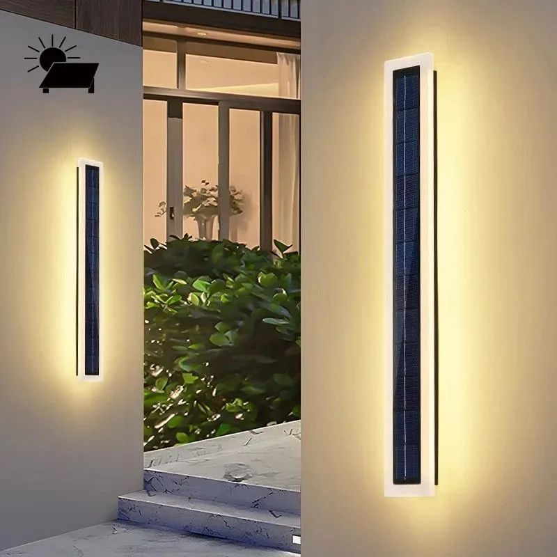 solar-linear-wall-light-5w-6v-ip65-waterproof-energy-efficient-outdoor-garden-exterior-wall-lamplong-strip-wall-sconce