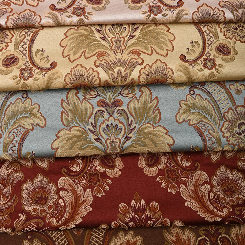 قماش أريكة جاكار شانيل على الطراز الأوروبي عالي الدقة للتنجيد ديكور المنزل أغطية الستائر بالمتر