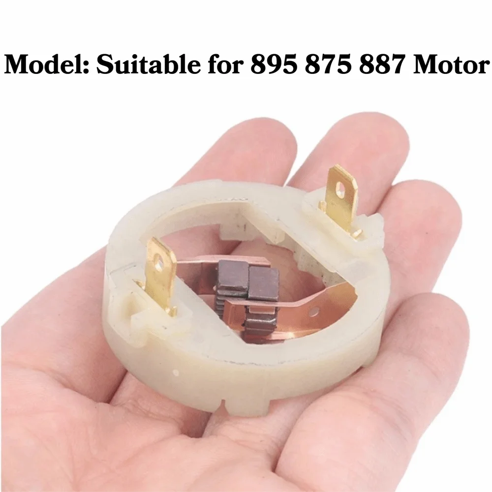 Replacement Part Motor Carbon Brush Holder Copper Brush Maintenance Motor Rotor Motor End Cap Cover Power Tool Accessories