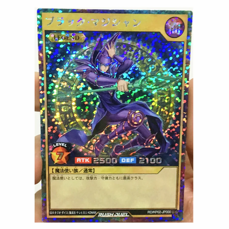 

Yu Gi Oh Rush Duel KP02-JP000 Black Magician DIY Toys Hobbies Hobby Collectibles Game Collection Anime Cards