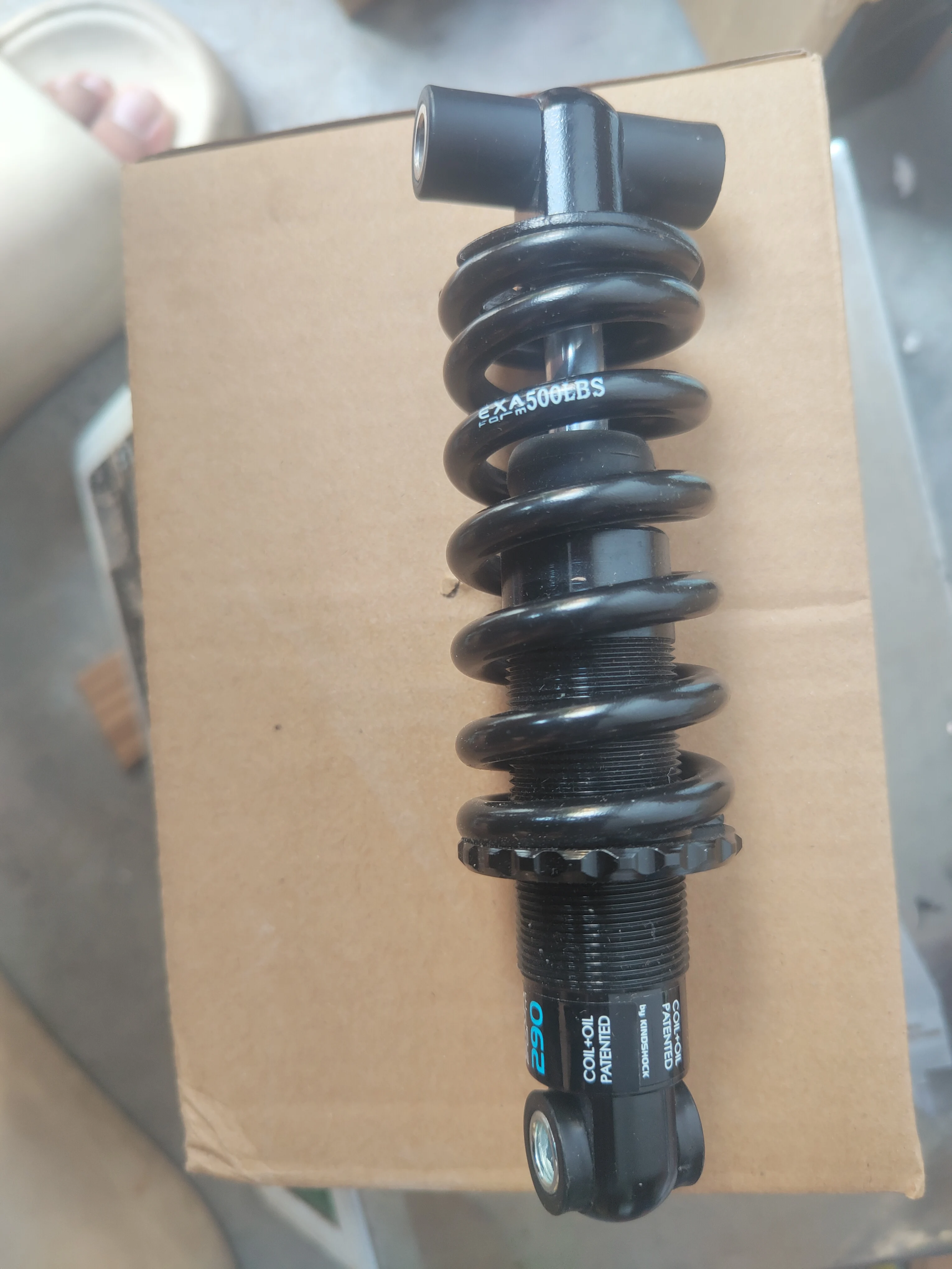 

Масляная катушка амортизатора стока KS KS260 165 мм 500 фунтов для велосипеда