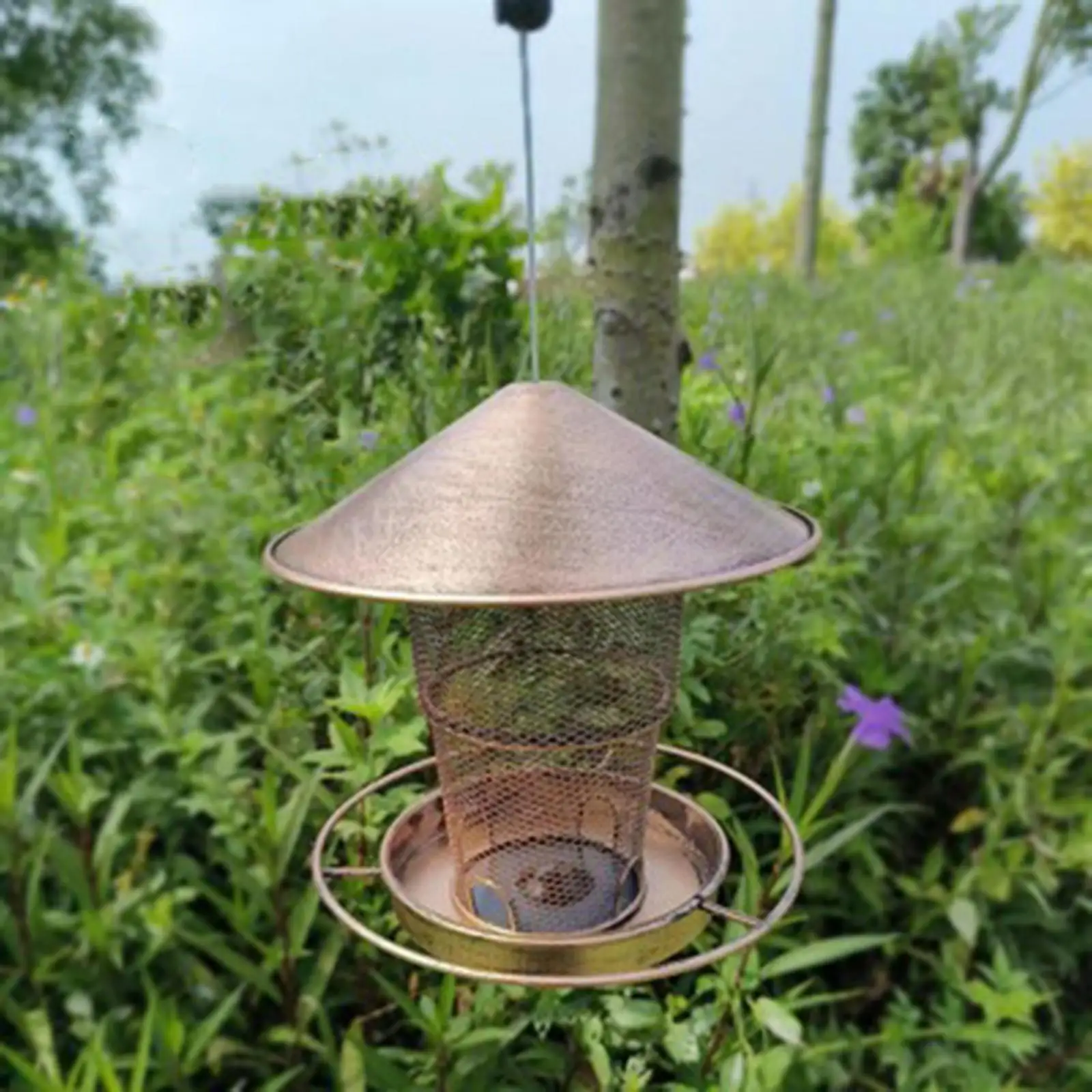 Outdoor Vogelvoeder Tuindecoratie Gemakkelijk schoon te maken Benodigdheden Vogelvoerbak Voederstation voor Gazon Boerderij Achtertuin Tuin Balkon