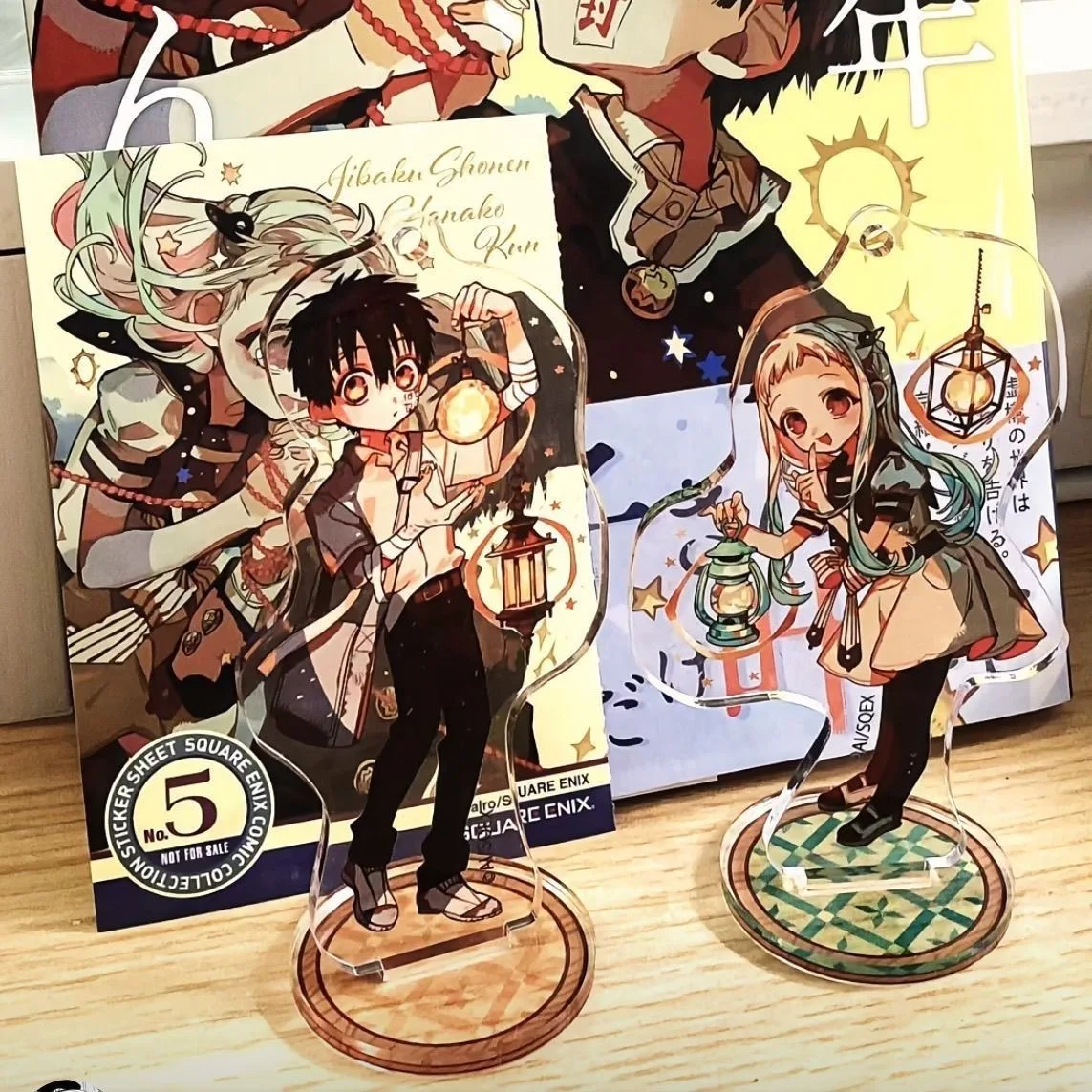 Anime Toilet-bound Hanako-kun Acrylic Stand Figure Hanako Yashiro Nene Anime Peripheral Cute Cartoon Desktop Ornament