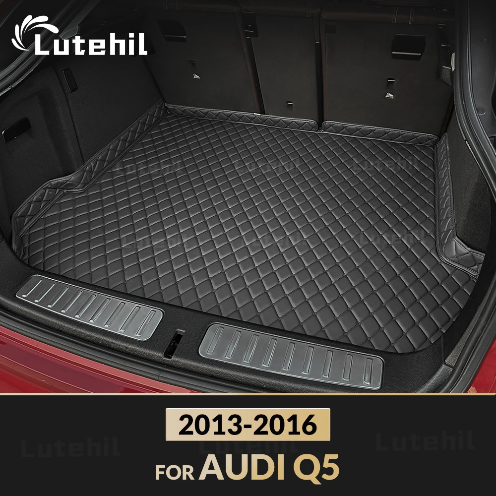 

Lutehil Custom Car Trunk Mat For Audi Q5 2013 2014 2015 2016 Car Accessories Auto Goods interior details