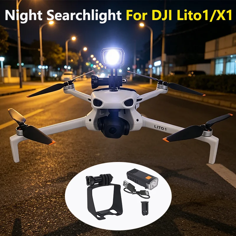 3D Printed Drone Part - Untuk Drone DJI Lito 1/X1 Lampu