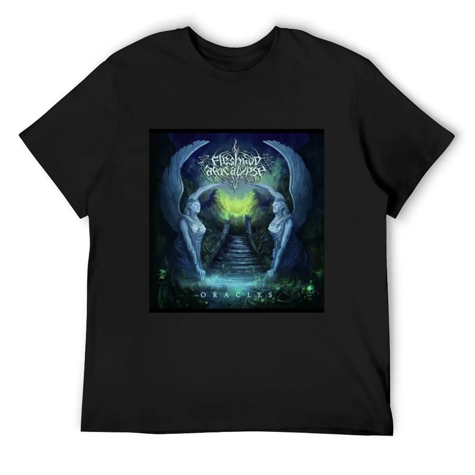 

Футболка Fleshgod Apocalypse Oracles, быстросохнущая футболка, подарки для парня, кавайная одежда, футболки для мужчин