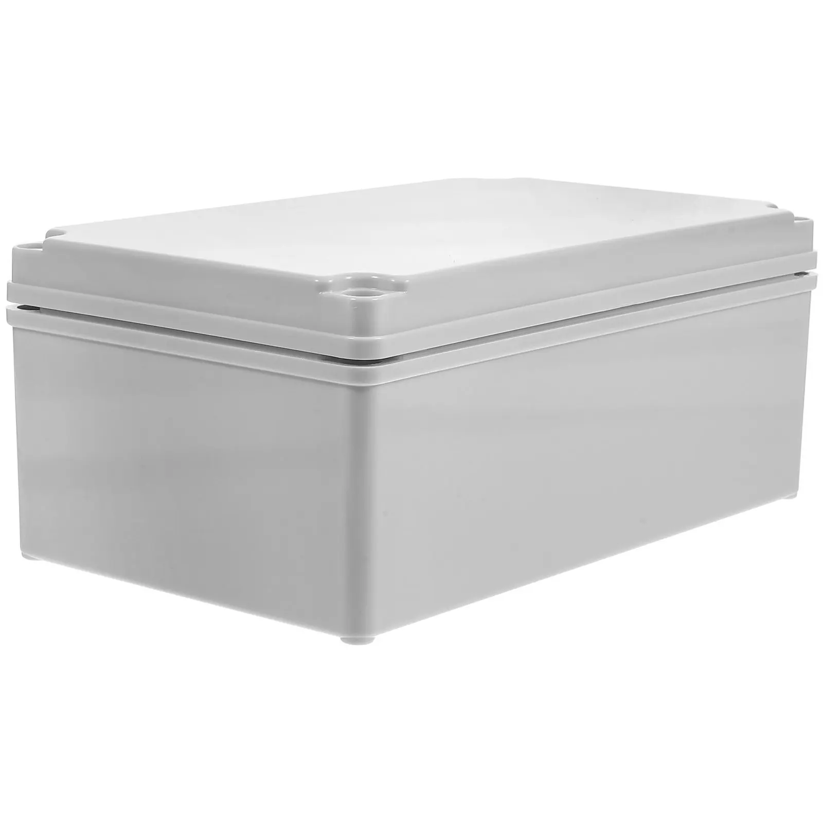 Weatherproof Projector Enclosure for Outdoor Garden Use – White Waterproof Electronics Housing