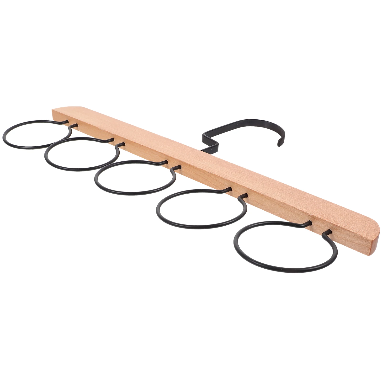 

Multifunctional Necktie Belt Loops Closet ganizer Tie Tie Hanger Necktie Hanger Rack Storage Wood Material
