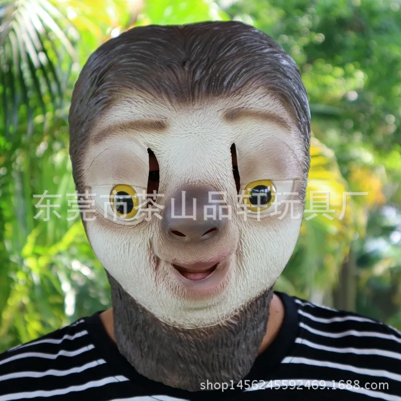 

Сумасшедшие животные, город, зоопарк, фолиора, флэш-маска для косплея, латексная полнолицевая маска, Хэллоуин, карнавал, вечерние, реквизит для ролевых игр, мужчины и женщины