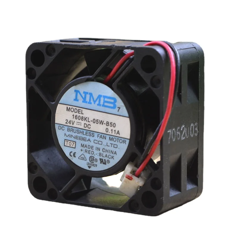 SSEA New Fan For NMB 4020 DC24V 0.11A 1608KL-05W-B50 Inverter Fan Cooling Fan 40x40x20mm