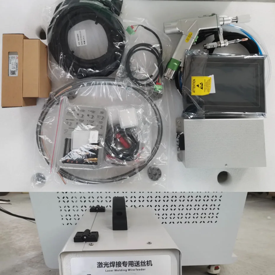 BW101-GS Single Mirror Laser Welding System Industrial Four in One Handheld High Power Fiber Laser Welding System