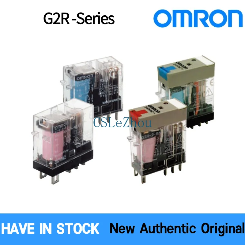 Authentic OMRON G2R G2RK Series PCB Power Relay 5VDC 12VDC 24VDC 110VAC 220VAC 5A DPDT 8 Pin