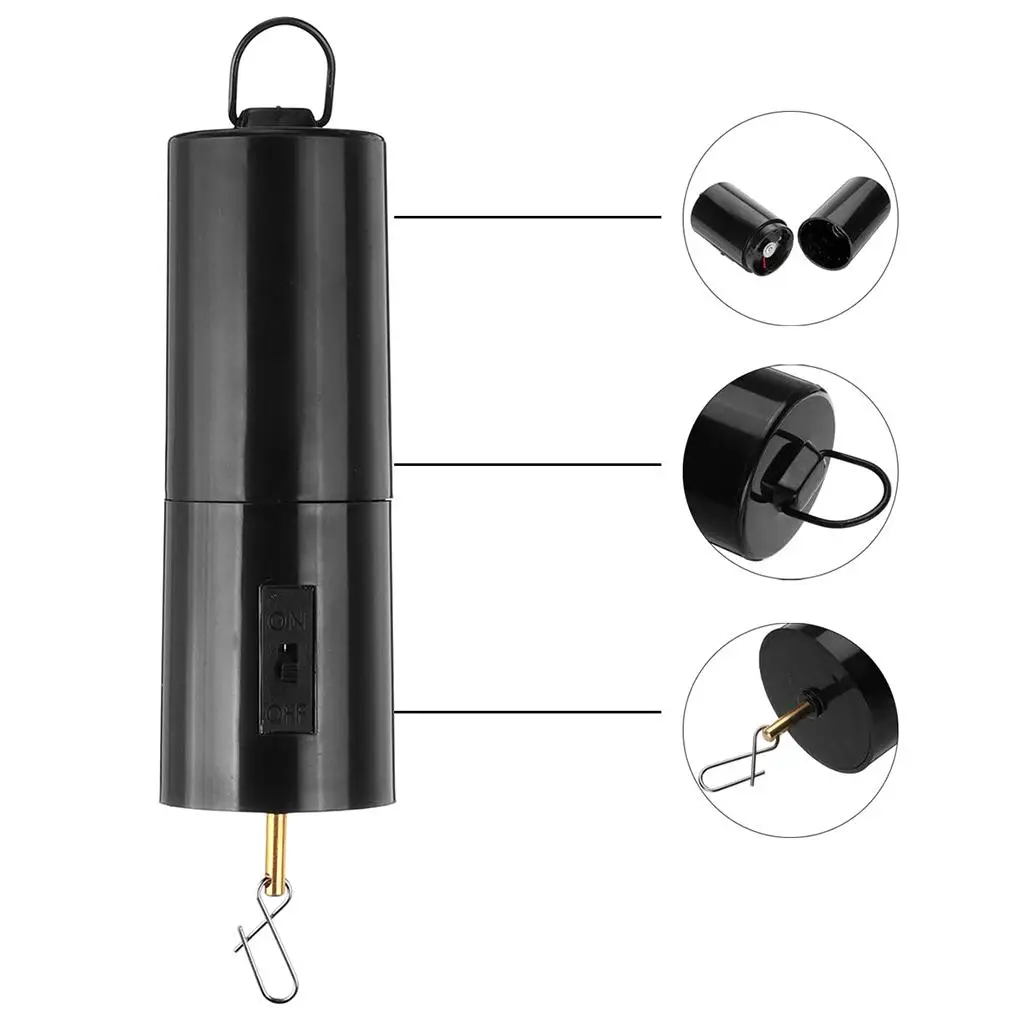 Whirligig Wind Battery Motor Display Swirl Requires Battery To Operate