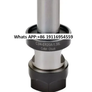 C3/4-ER20A-1.38L extension rod + 1pcs R8 collet 3/4 aperture-M12 rear pull thread