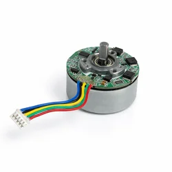 BL4825O DC 12V Micro 48mm Brushless Motor Large Torque Reversible PWM Speed Regulation 6mm Shaft For Fascial Gun