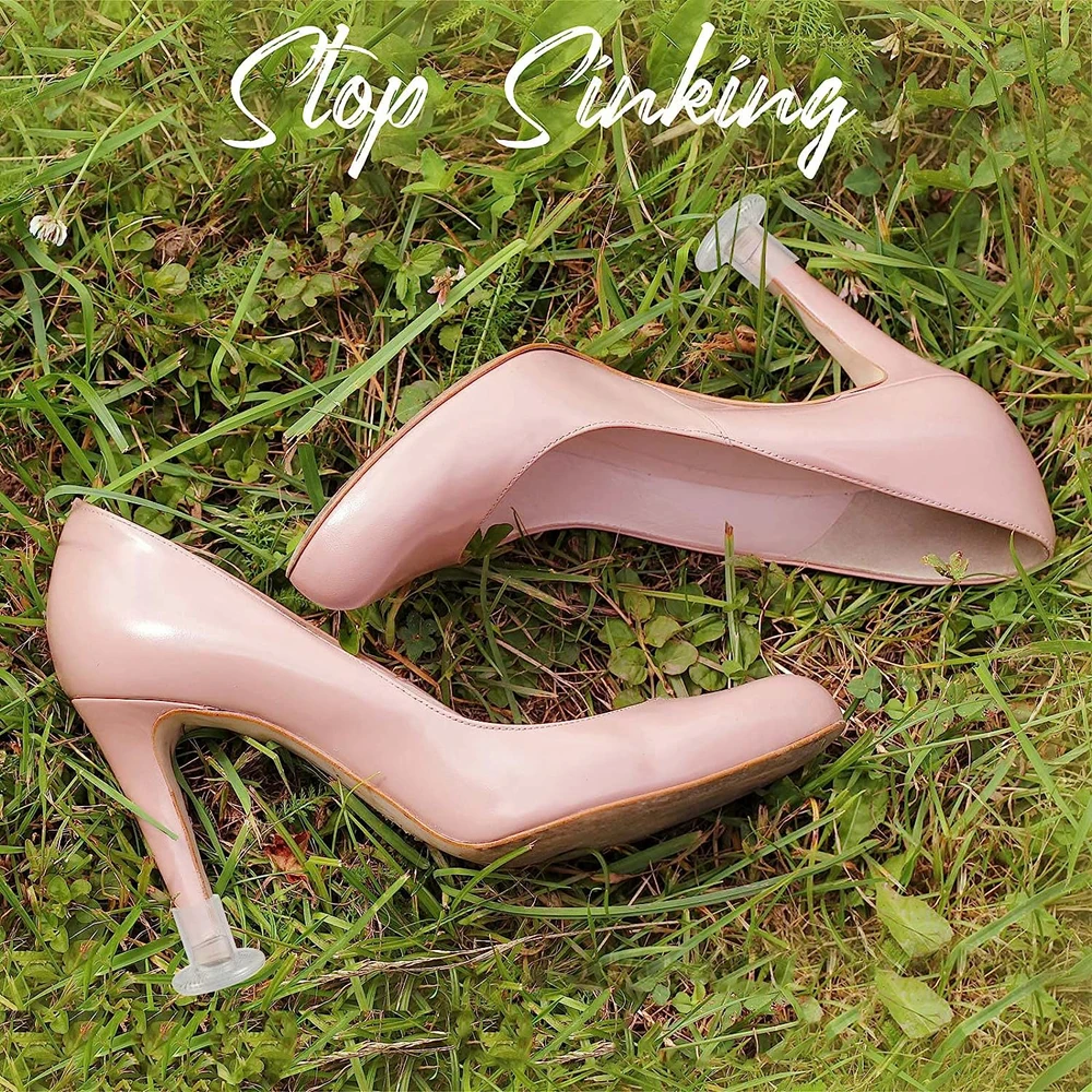 

50 Pairs/Lot Heel Stoppers High Heeler Antislip Silicone Heel Protectors Stiletto Dancing Covers For Bridal Wedding Party Favor