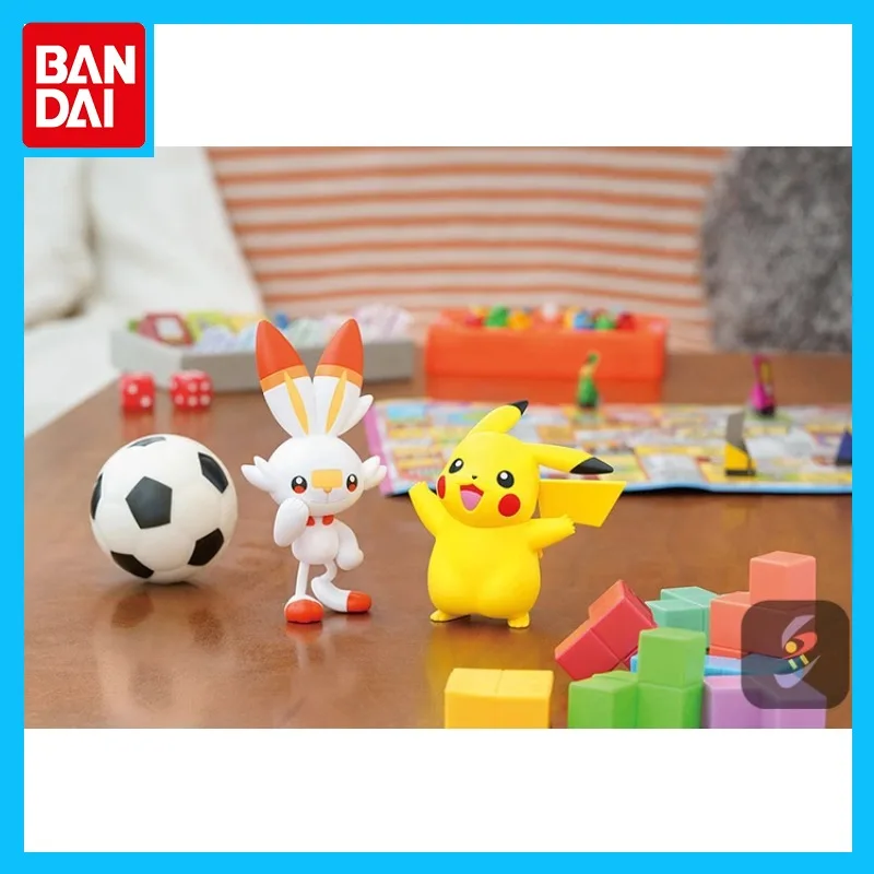 

Bandai Original Pokémon Anime Figure DIY Assemble The Model Quickly Action Figure Toys for Boys Girls Kids Gift