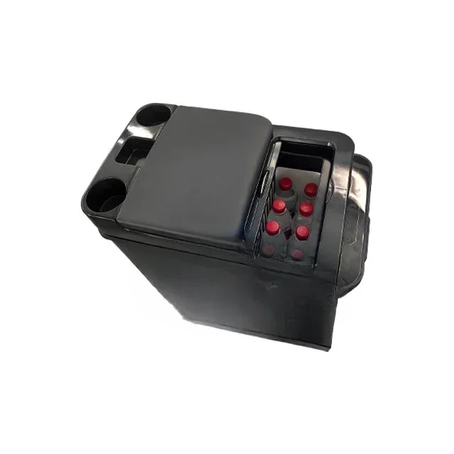 Suitable for Mercedes Benz Sprinter car center console upgrade and modification, armrest refrigerator compressor cooling