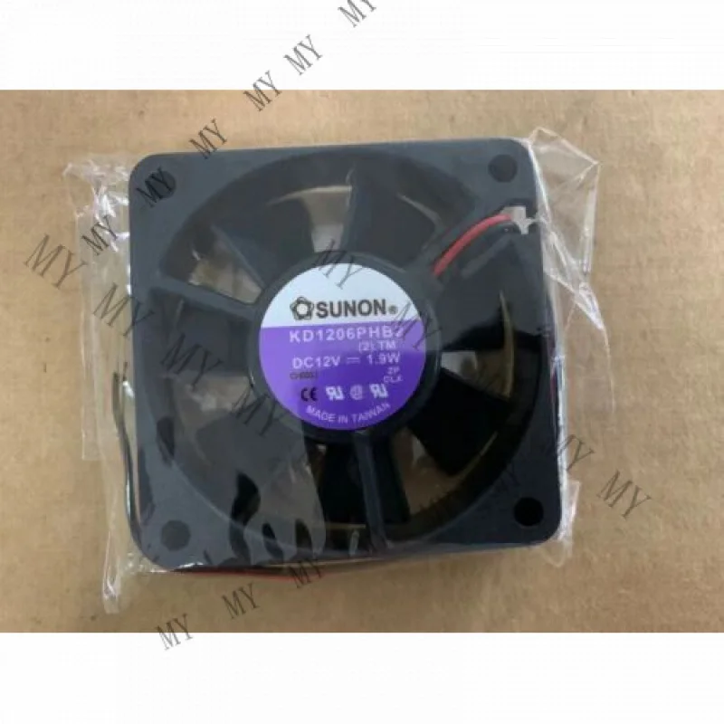 TT 1 قطعة ل SUNON KD1206PHB2 6015 6 سنتيمتر 12 فولت 1.9 واط 2 سلك # T6 #1