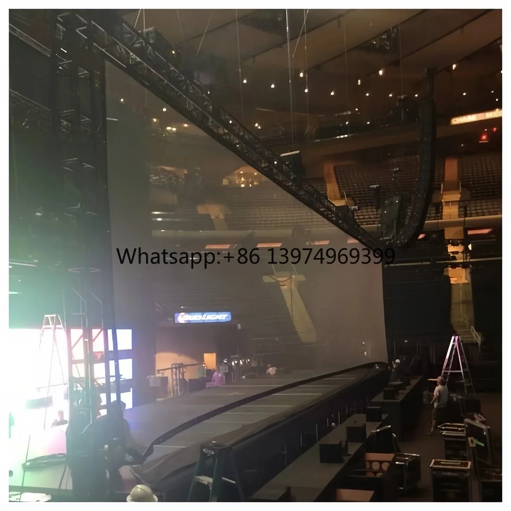 3x2m 3d Holographic Projection System Holographic Mesh Screen for Hologram Live Show